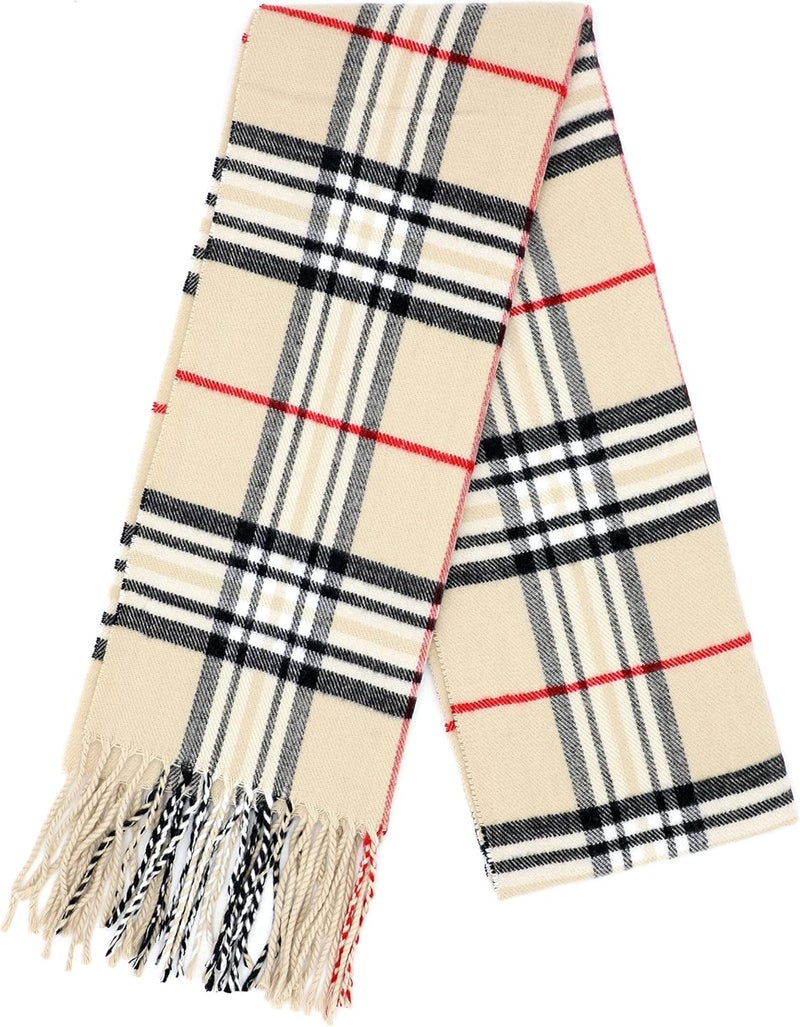 Achillea Cashmere Feel Tartan Plaid Scarf - Classic Winter Scarf for Men & Women, Scottish Heritage Holiday Gift - Image 4